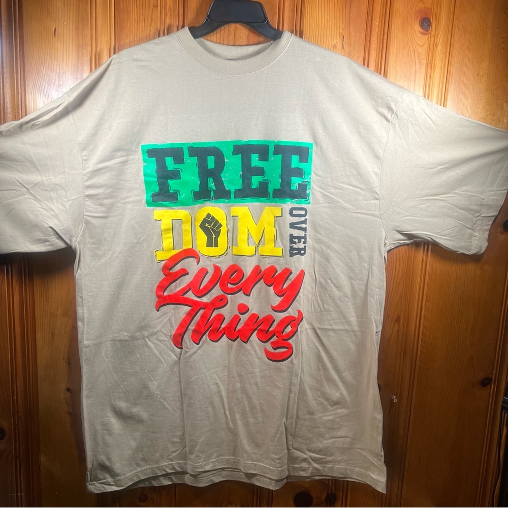 Brand New Iceout shirt 6XL Tan